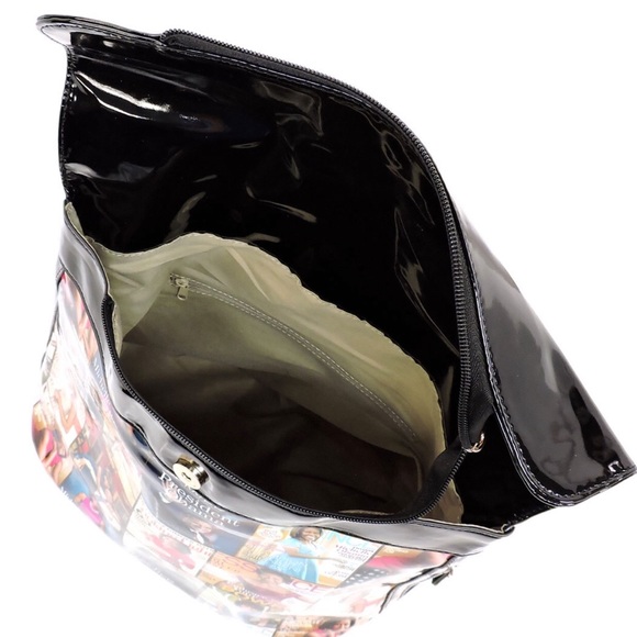 OBAMA Backpack Magazine Cover Collage 🦋NWT - Picture 5 of 5